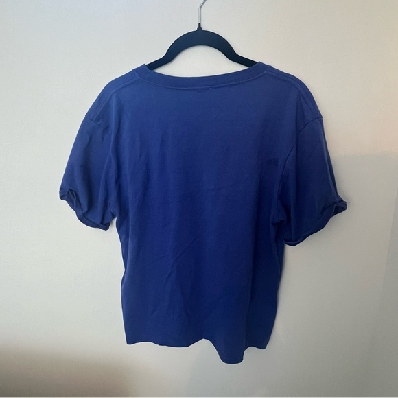 Miss Selfridge size 8 blue t-shirt with seaming - Picture 2 of 5